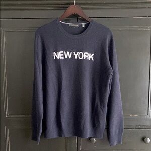 SFA ‘NEW YORK’ sweater in dark navy blue
